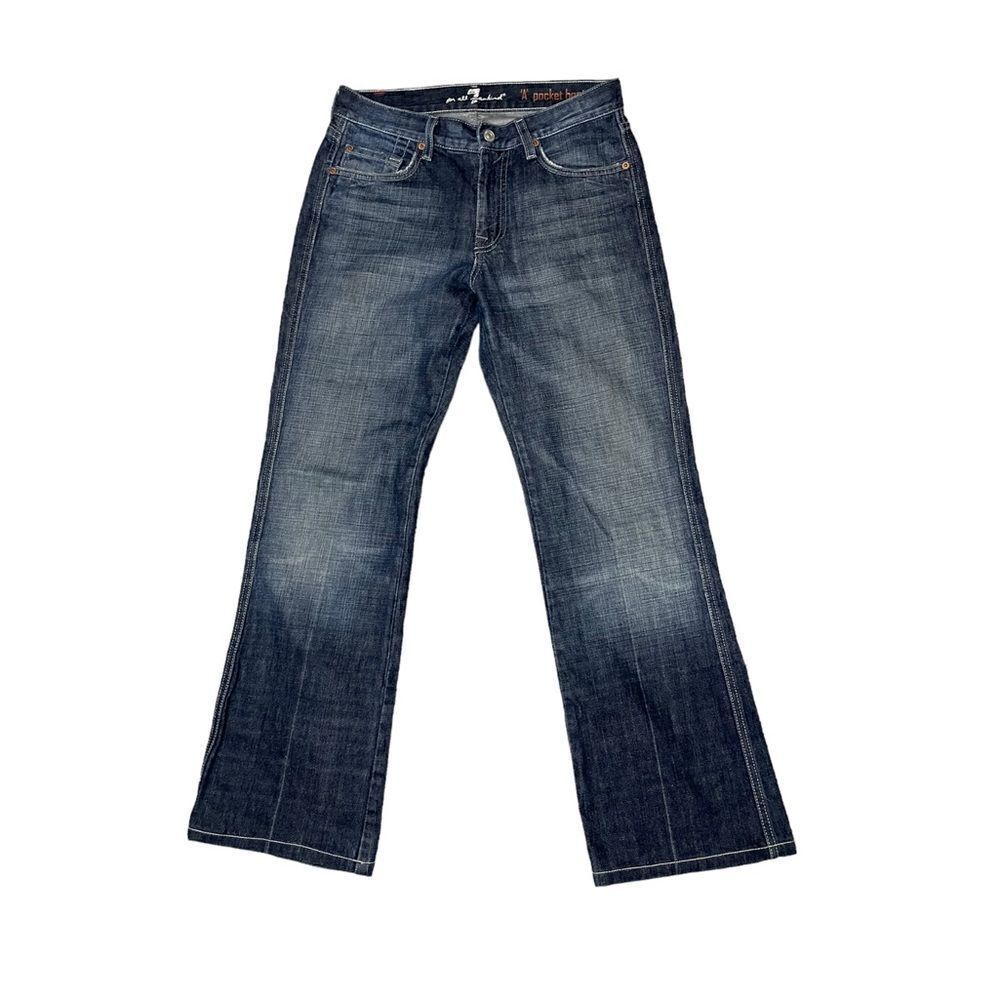 7 For All Mankind “A” Pocket Boot Jeans - Picture 2 of 8